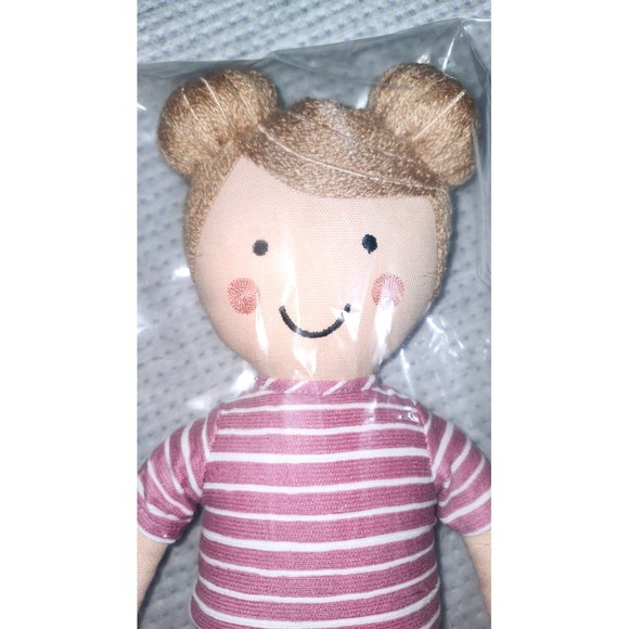 Plush Girl Rag Doll - Picture 2 of 5